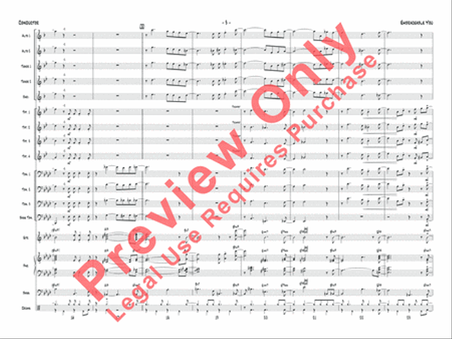 Embraceable You Embraceable You Jazz Ensemble scores gallery preview page 4
