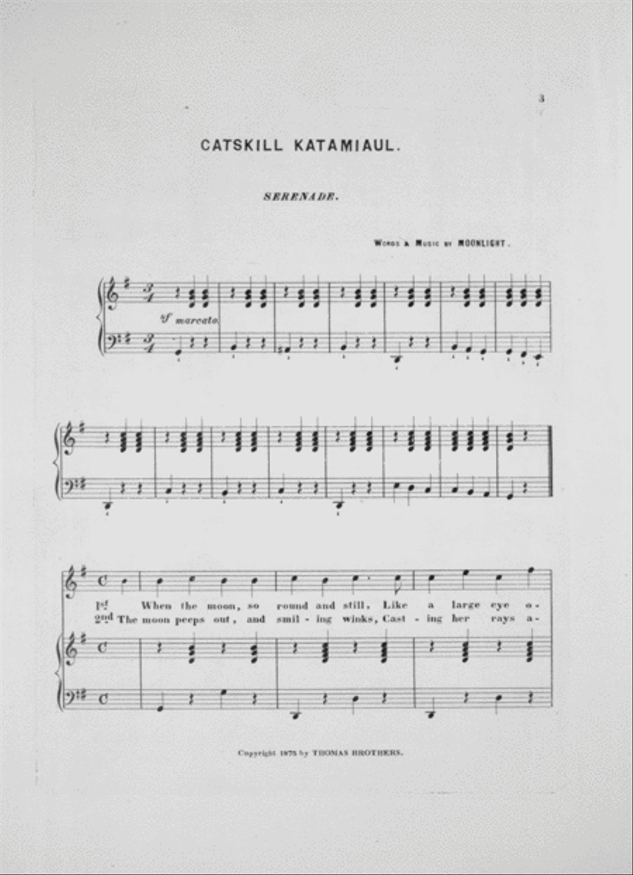 Catskill Katamiaul. Serenade Voice scores gallery preview page 2
