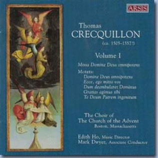 Music by Thomas Crecquillon, Volume I