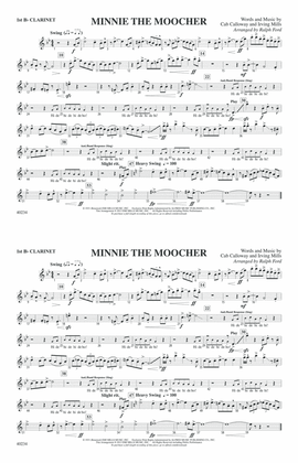 Minnie the Moocher: 1st B-flat Clarinet