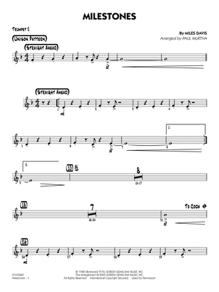 Milestones (arr. Paul Murtha) - Trumpet 2
