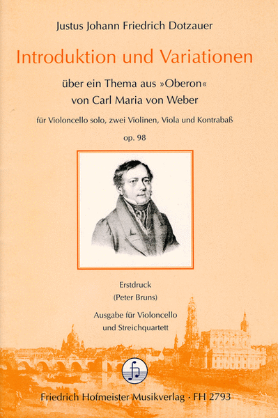 Introduktion und Variationen uber ein Thema aus "Oberon" von Carl Maria von Weber, op. 98