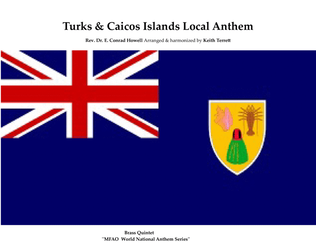 Book cover for Turks & Caicos Islands Local Anthem for Brass Quintet.