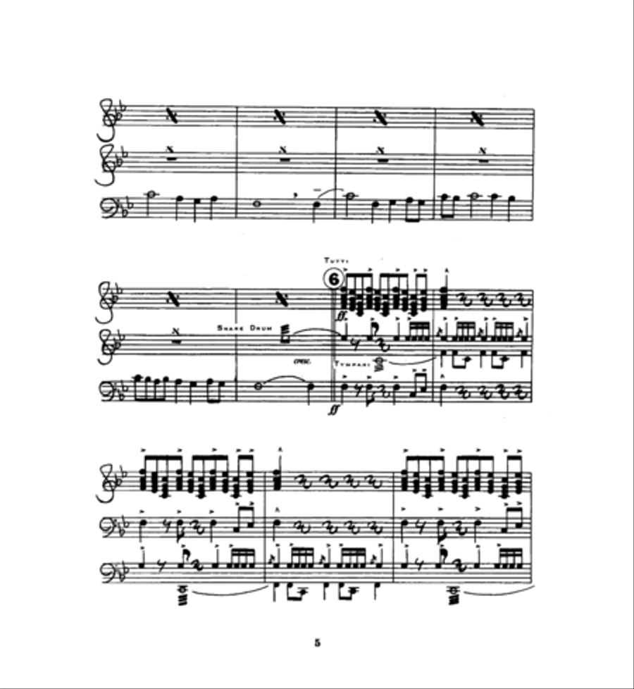 Sequence for Band Concert Band scores gallery preview page 7
