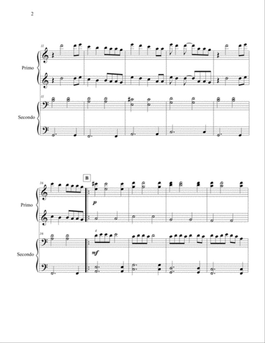 Old Town Road (remix) Piano scores gallery preview page 2