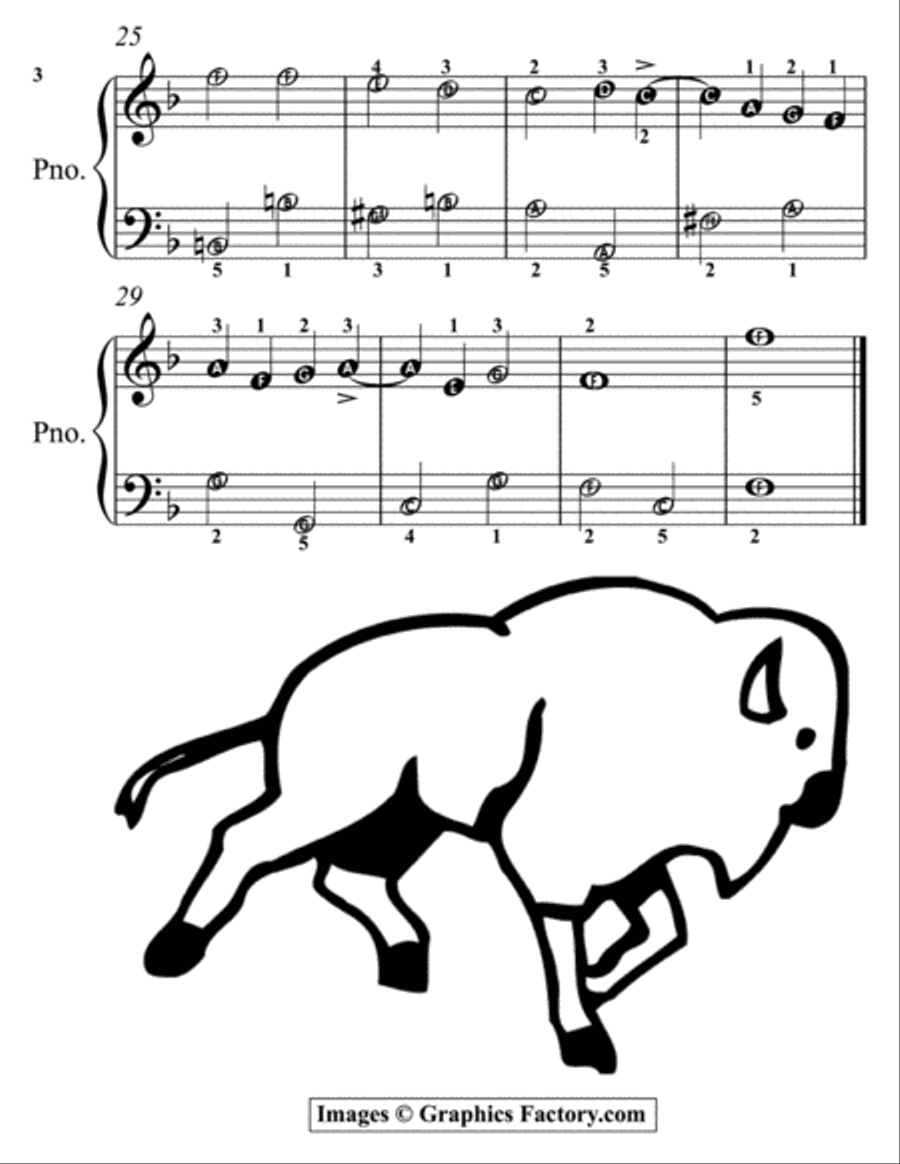 Bumble Boogie Ragtime for Easiest Piano Booklet D Easy Piano scores gallery preview page 5