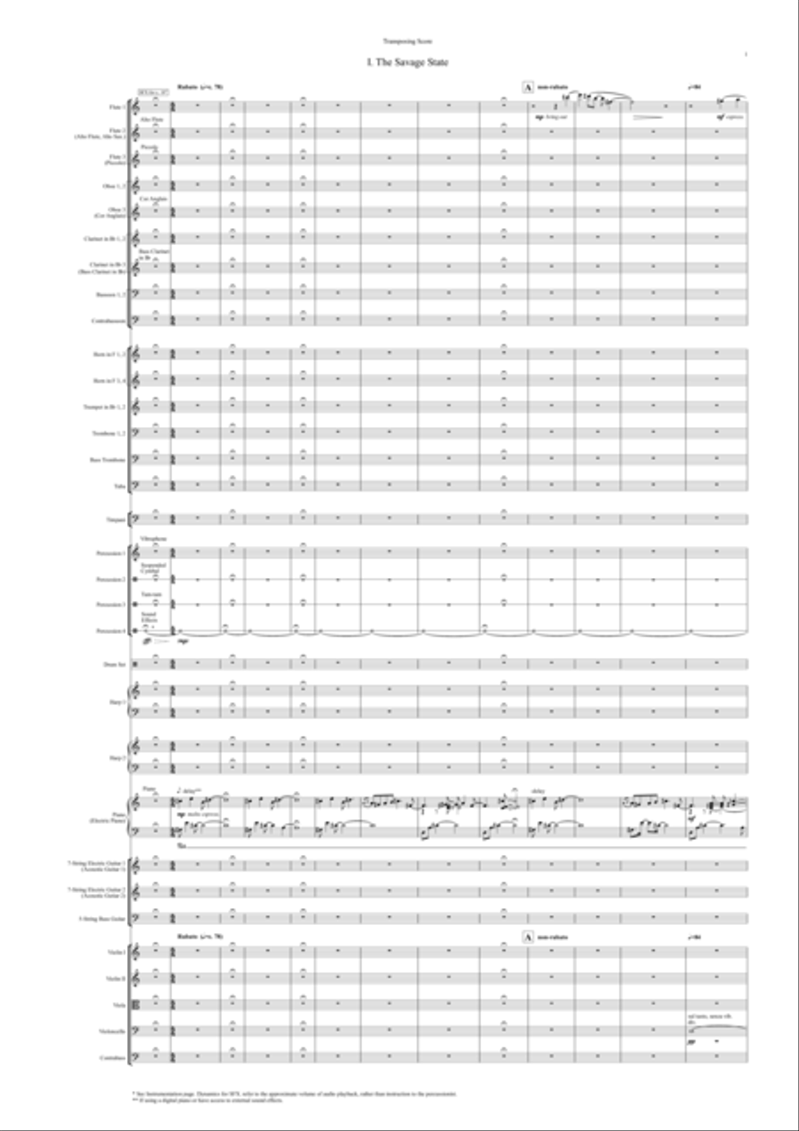The Course of Empire - Score Only Full Orchestra scores gallery preview page 5