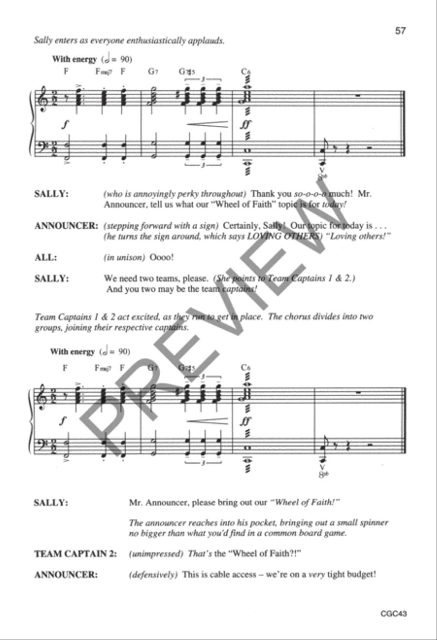 All God's Children Preview Kit (Score & CD) Choir scores gallery preview page 18