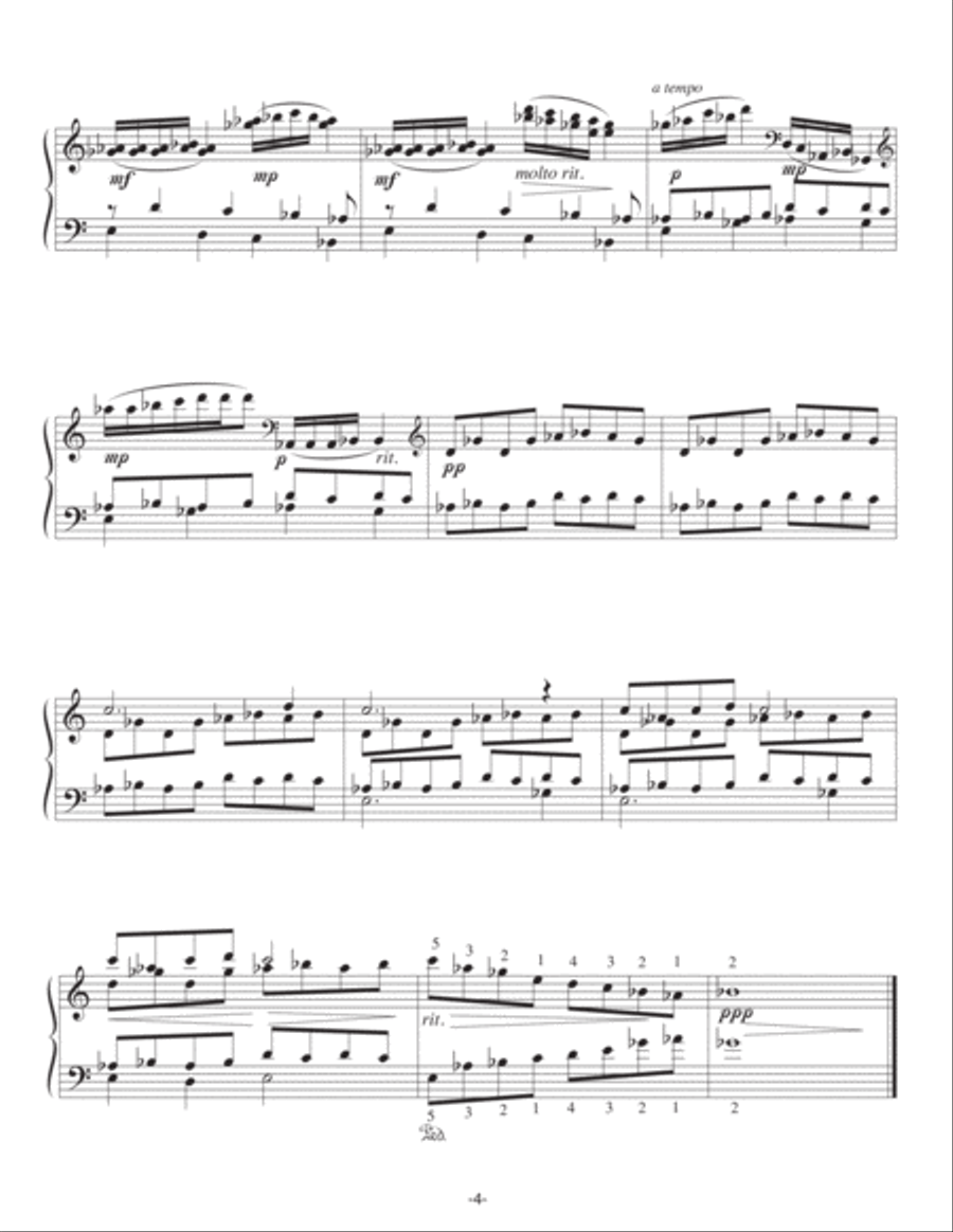 Vignettes for Piano Solo Piano Solo scores gallery preview page 5
