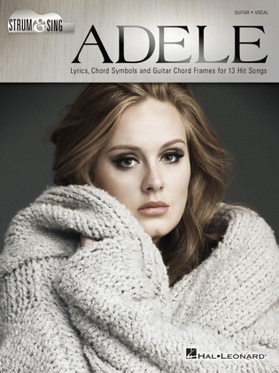 Book cover for Adele - Strum & Sing Guitar
