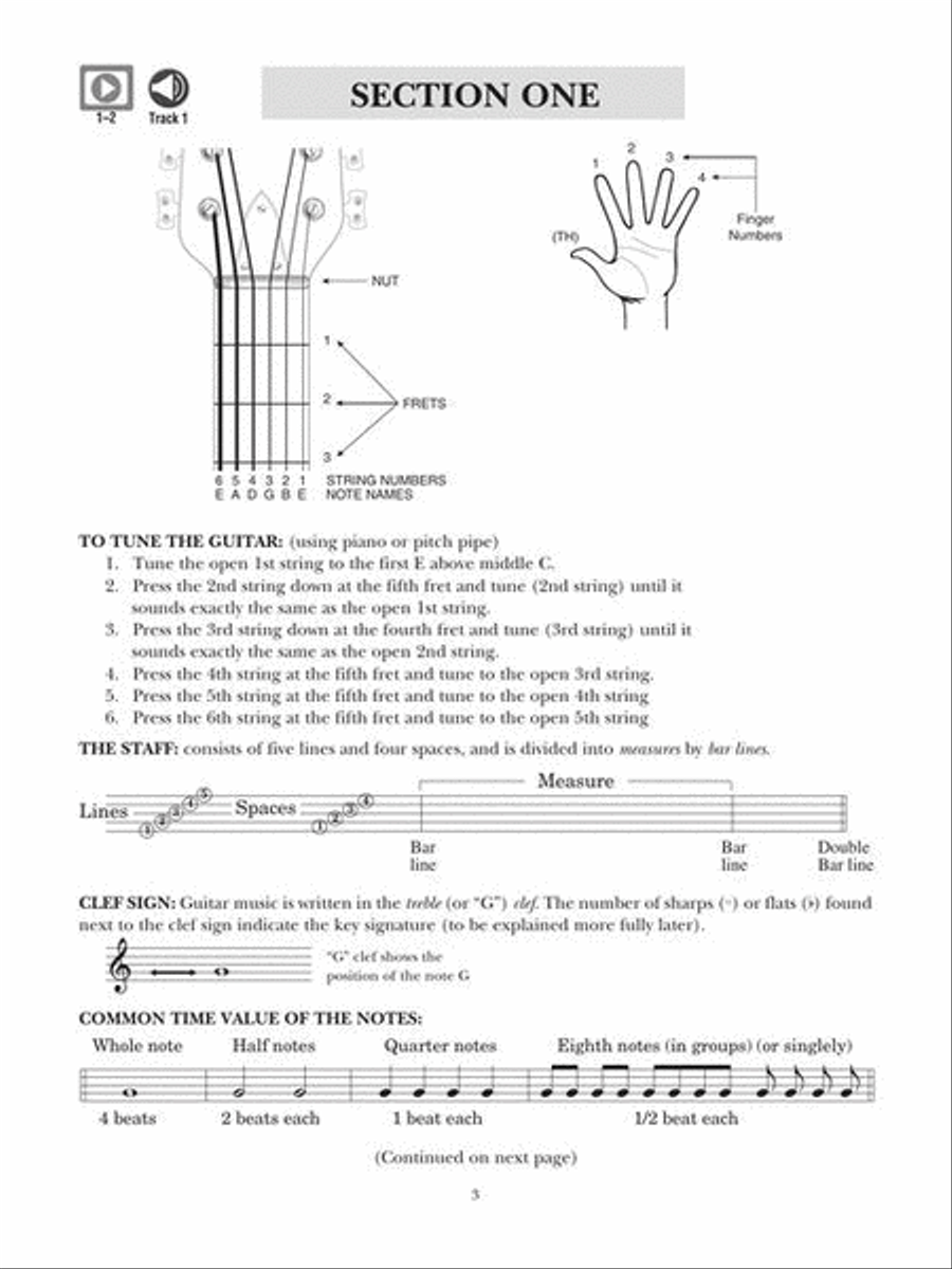 A Modern Method for Guitar – Complete Method Acoustic Guitar scores gallery preview page 6