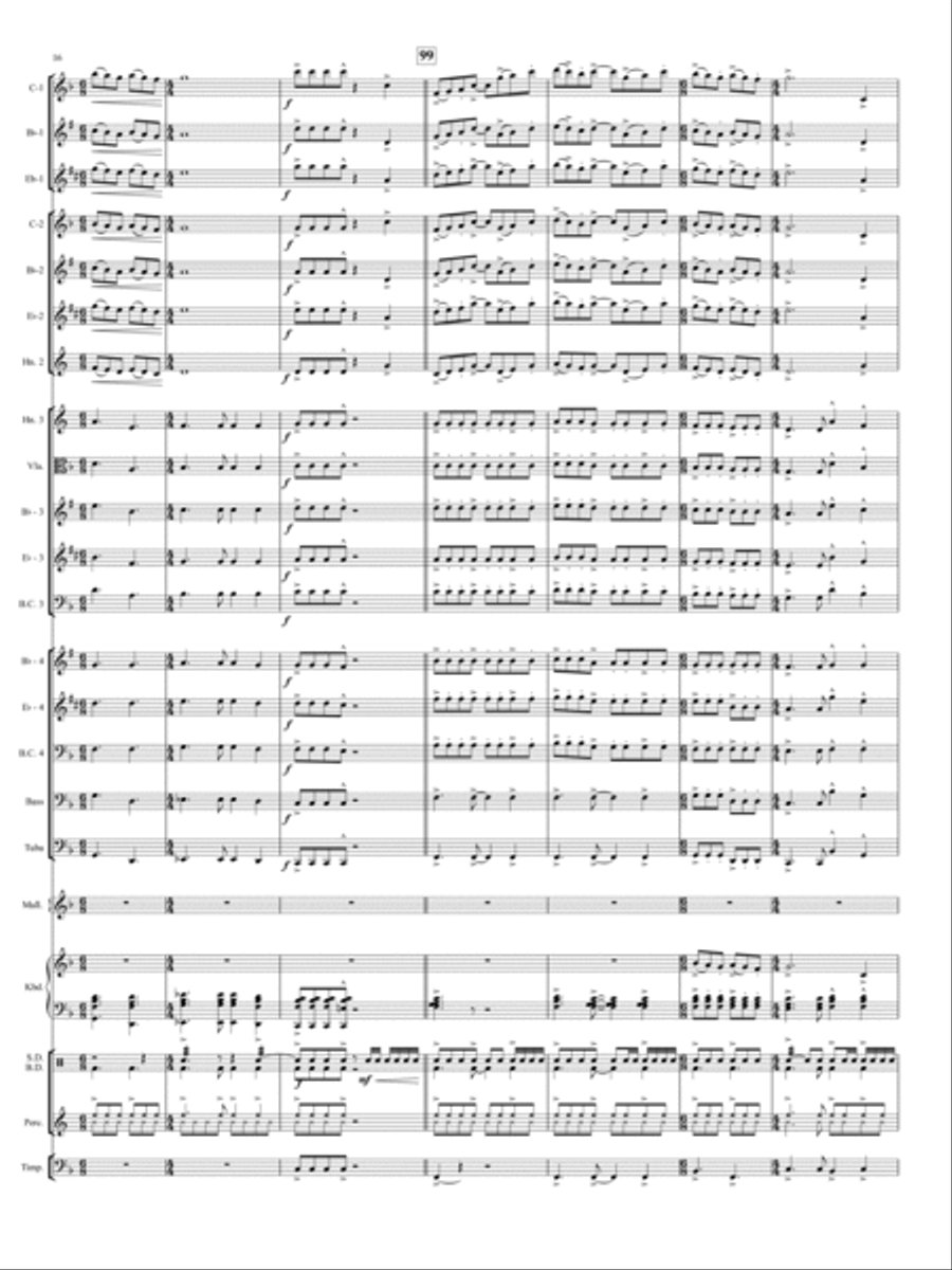 Brandon Bay Brandon Bay Concert Band scores gallery preview page 15