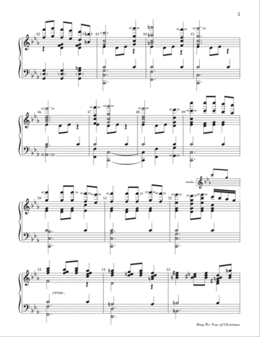 Ring We Now of Christmas Ring We Now of Christmas 5-Octaves scores gallery preview page 6