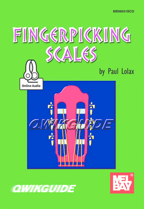Book cover for Fingerpicking Scales
