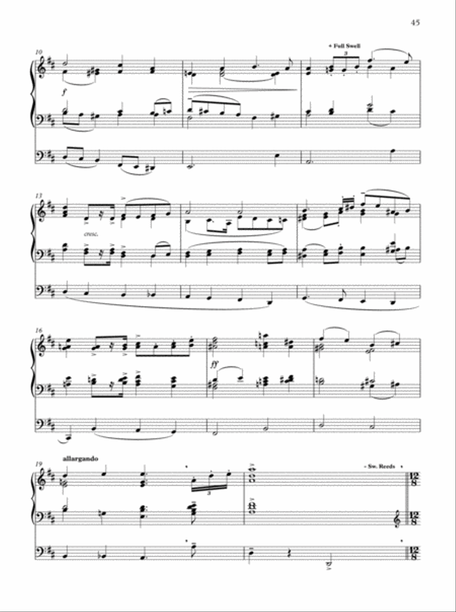 Oxford Hymn Settings for Organists: Pentecost and Trinity Organ Solo scores gallery preview page 9