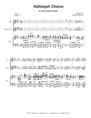 Hallelujah Chorus (Duet for Flute and Bb-Clarinet)