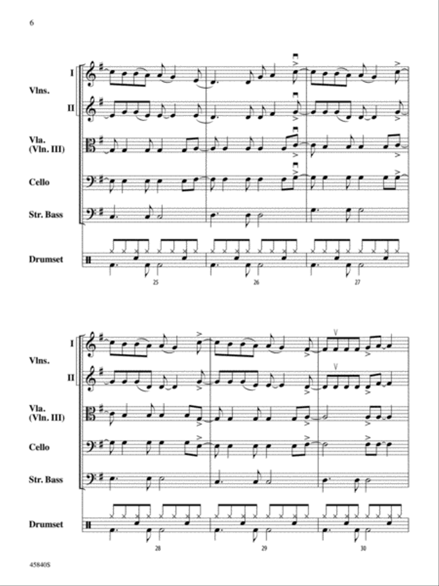 '80s Soundtrax: Score Choir scores gallery preview page 6