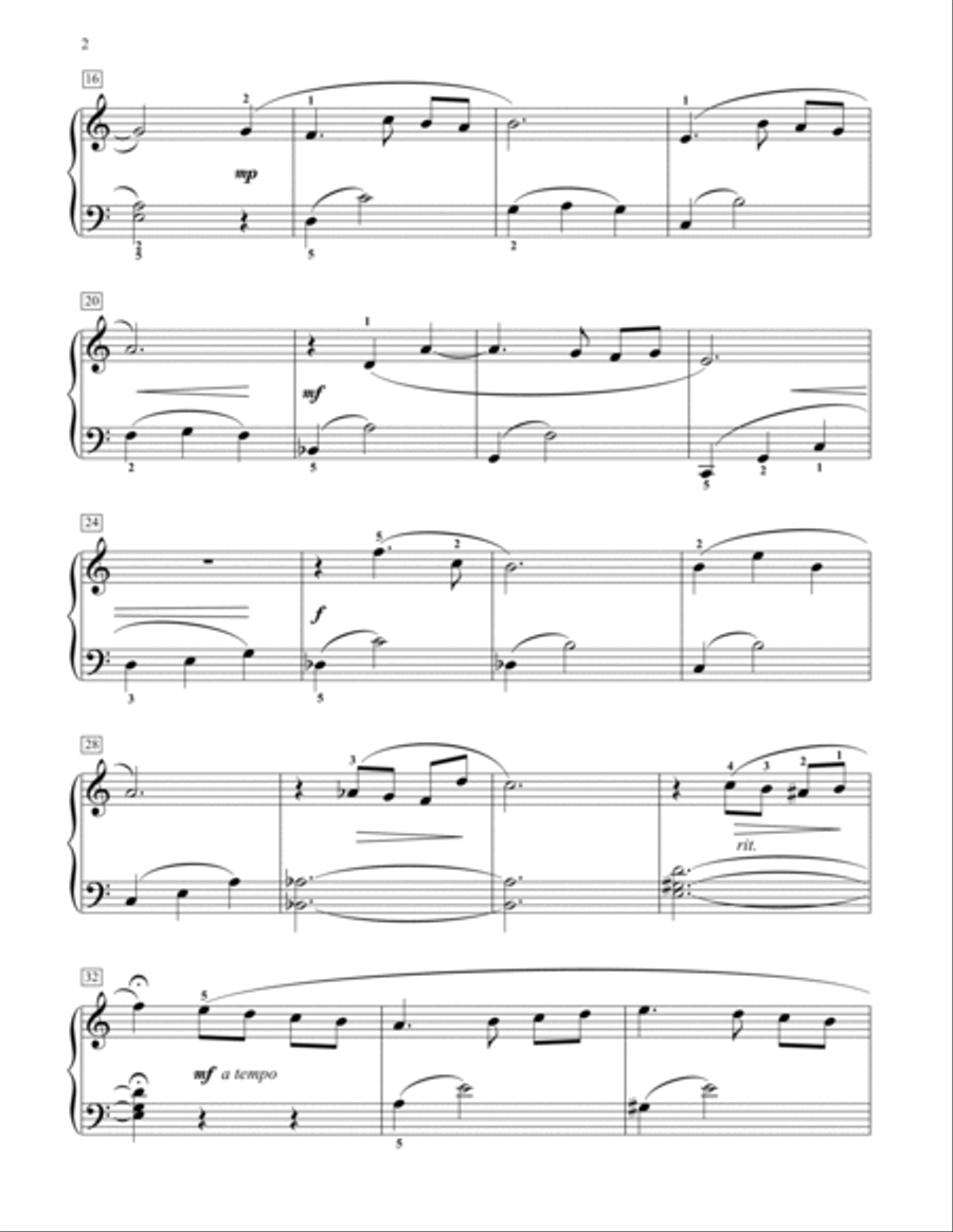 Valse Sentimentale Valse Sentimentale Piano Method scores gallery preview page 2