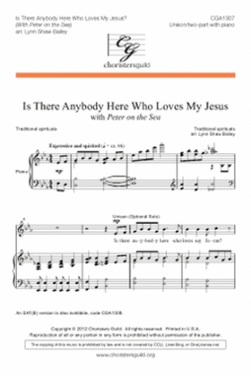 Is There Anybody Here Who Loves My Jesus?