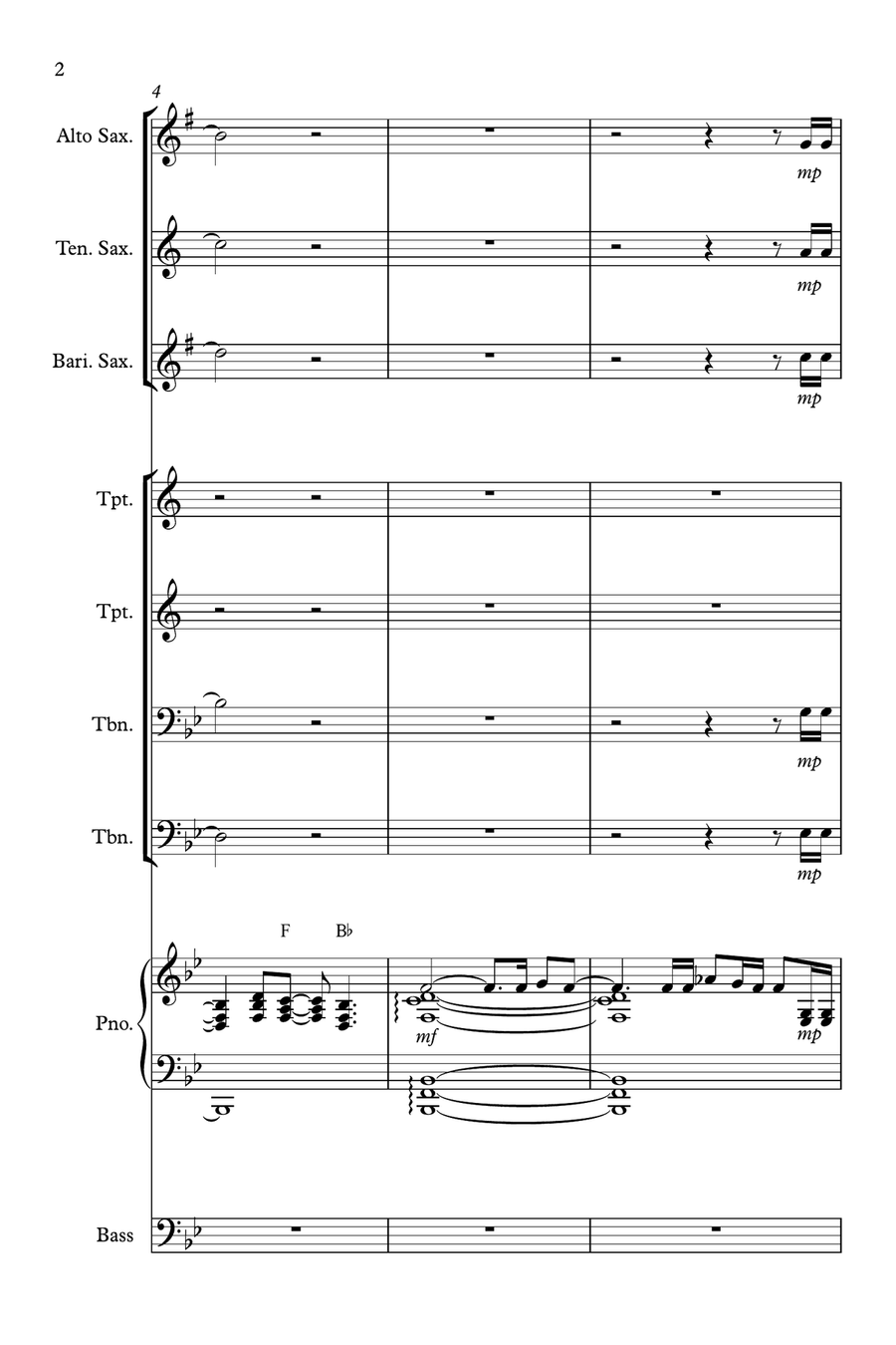 Circle Of Life Concert Band scores gallery preview page 2