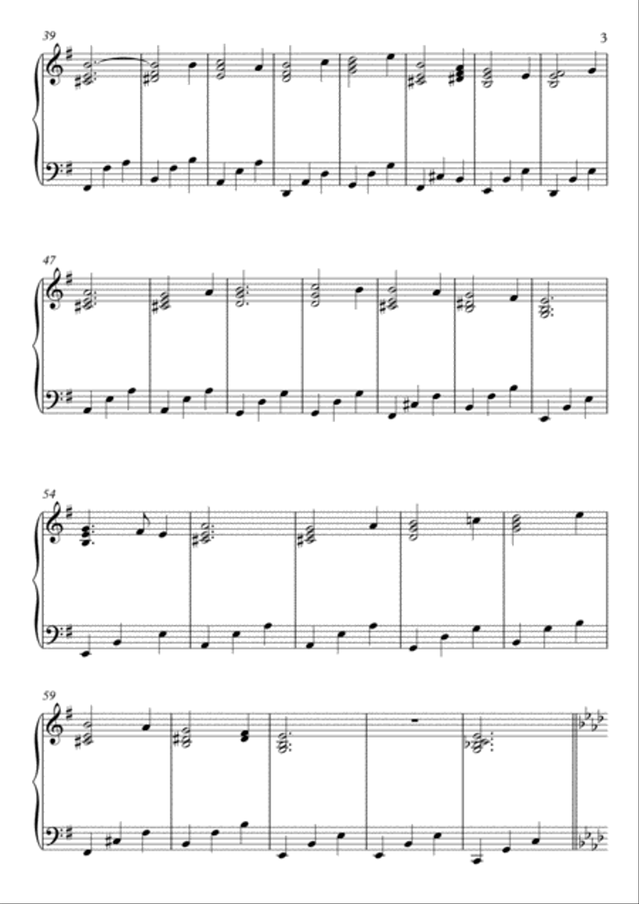The God Rest Ye Merry Gentlemen Variations Piano Solo scores gallery preview page 3