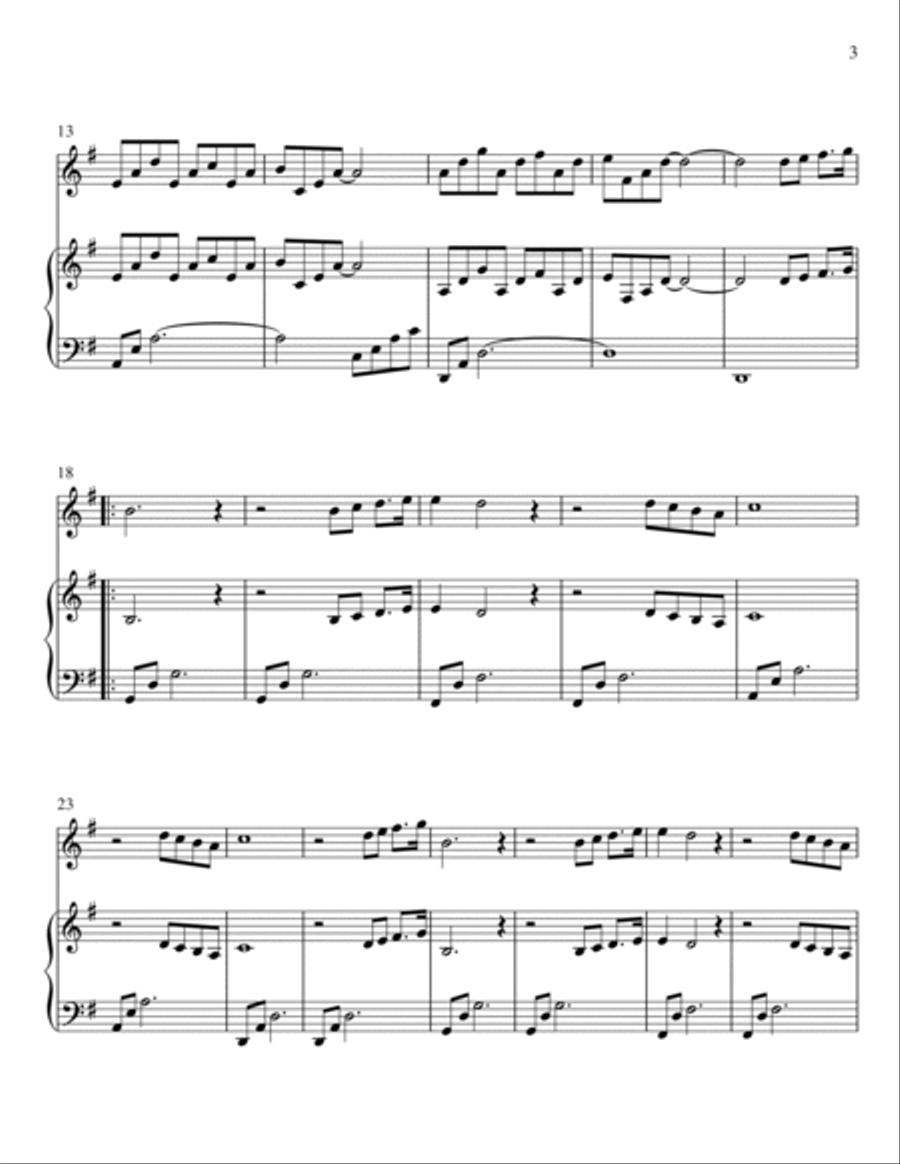 The Winner Takes It All Small Ensemble scores gallery preview page 3