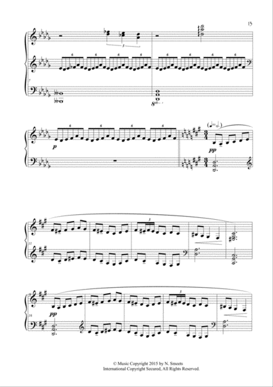 Genesis: I. The Garden of Eden Piano Solo scores gallery preview page 2