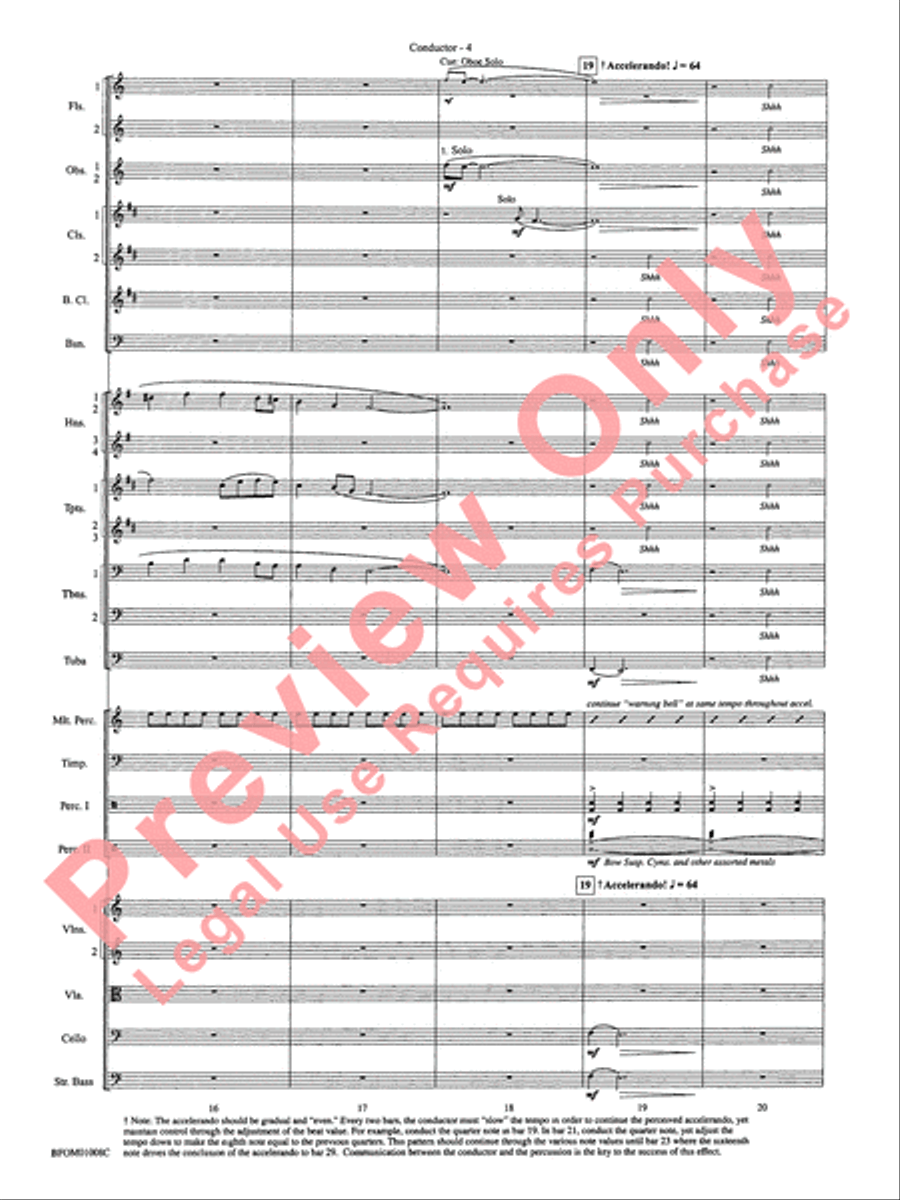 The Great Locomotive Chase Full Orchestra scores gallery preview page 11