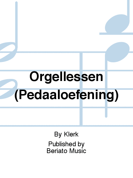 Orgellessen (Pedaaloefening)