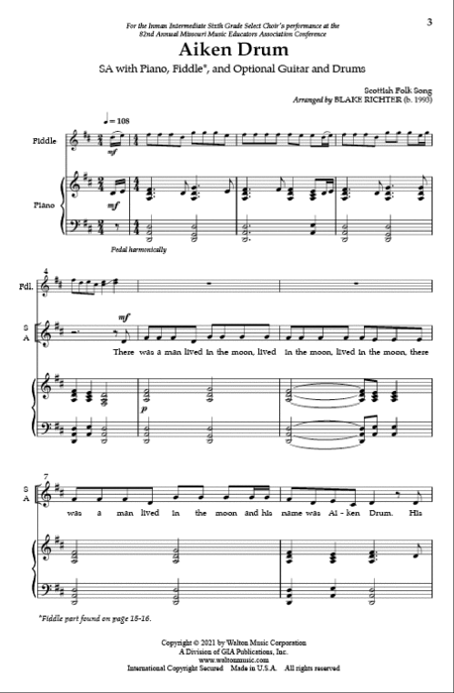 Aiken Drum Aiken Drum SA scores gallery preview page 2