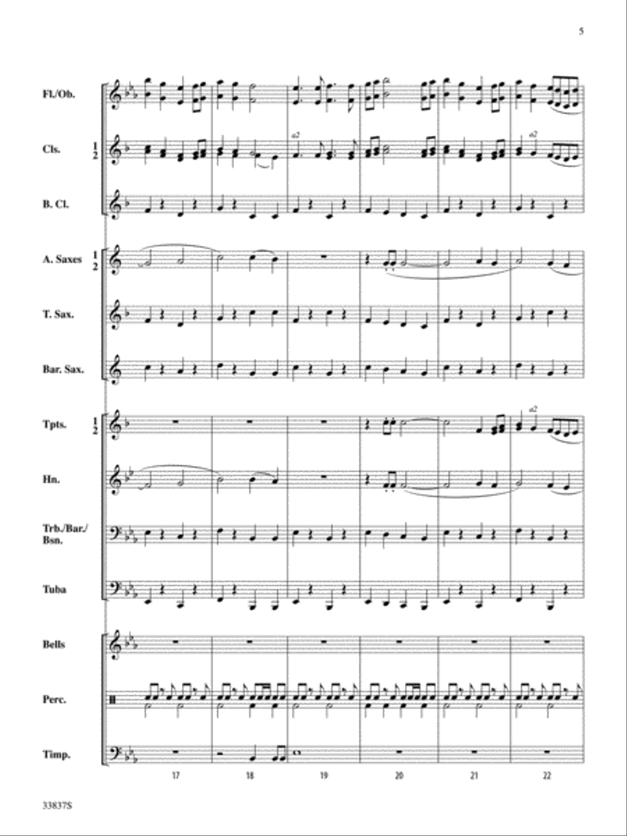 Tygh Ridge March Tygh Ridge March Concert Band scores gallery preview page 5
