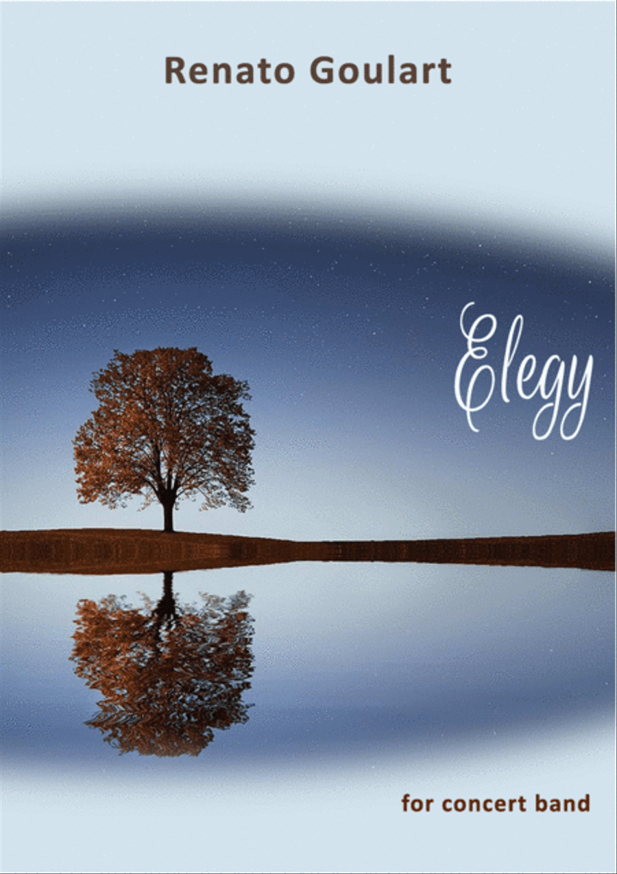 Elegy for Band Concert Band scores gallery preview page 1