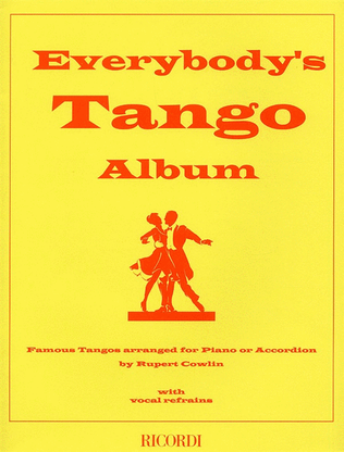 Book cover for Everybody's Tango Album Accdn