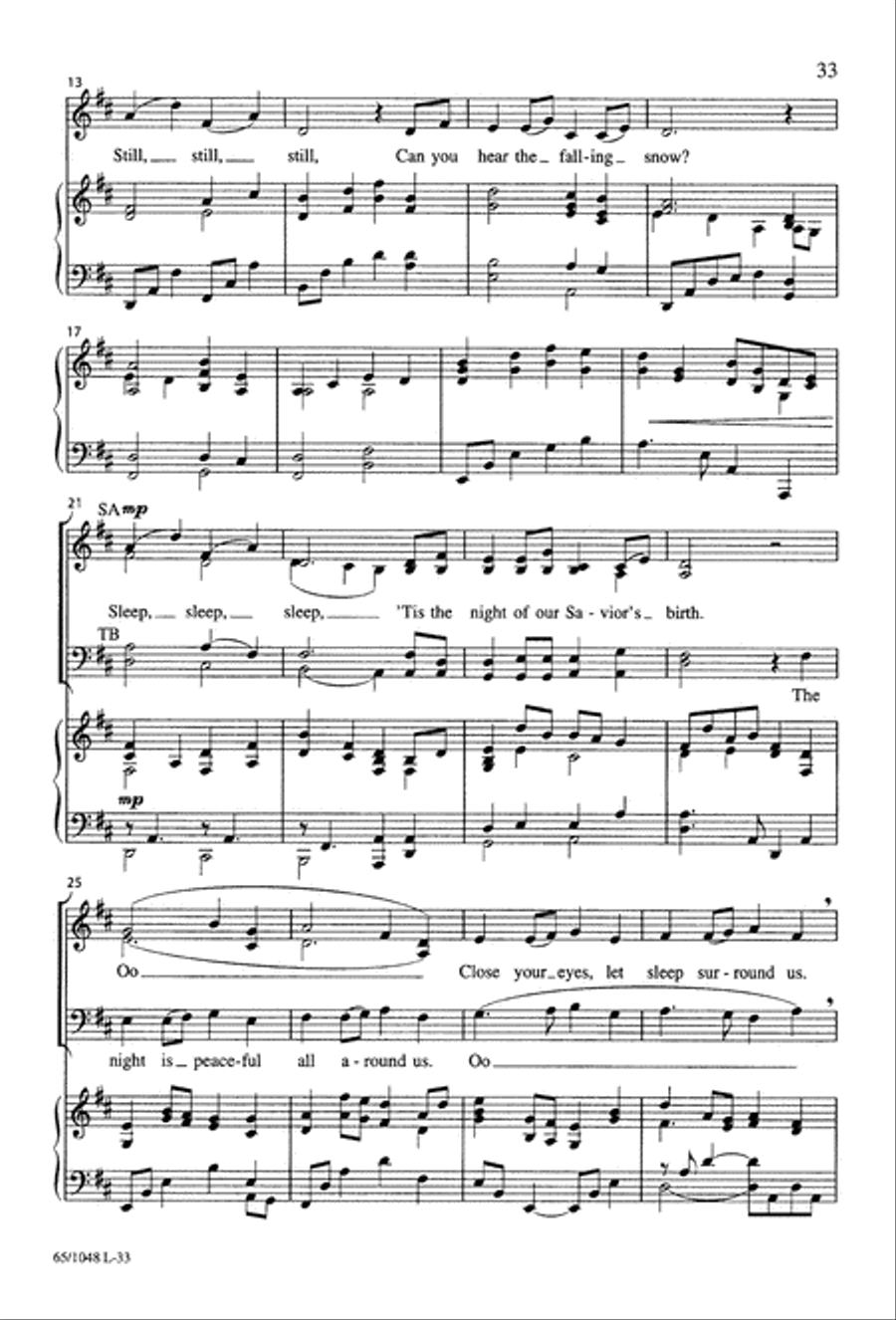 The Light of the World The Light of the World 4-Part scores gallery preview page 35