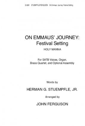 Book cover for On Emmaus Journey: Festival Setting - Instrument edition B