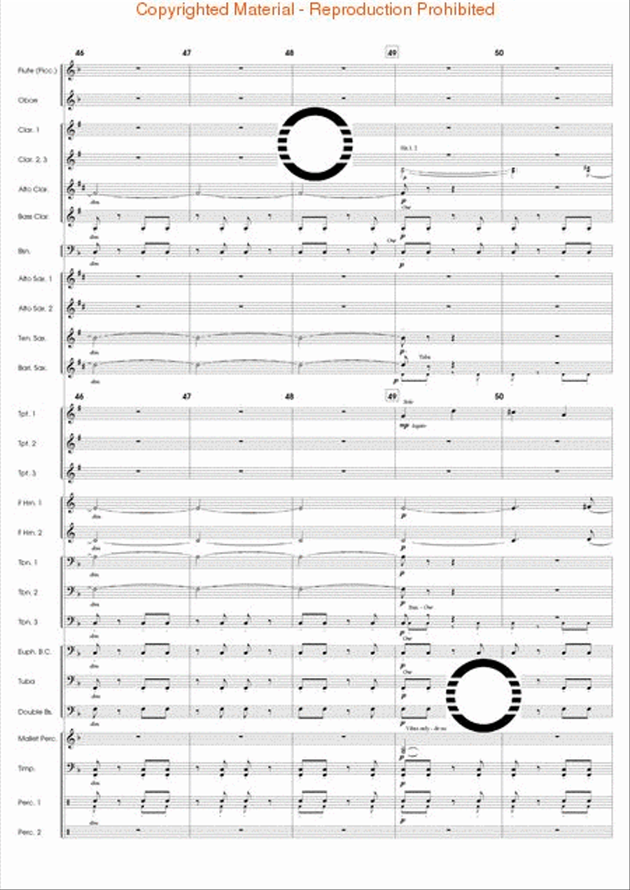The Spirit Soars Concert Band scores gallery preview page 11