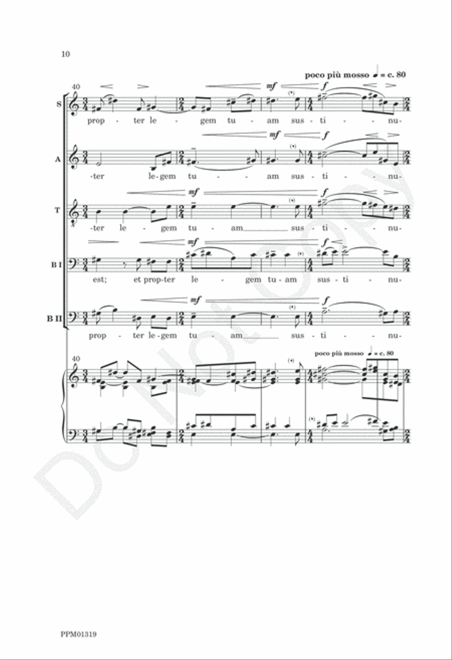 De Profundis A Cappella scores gallery preview page 13
