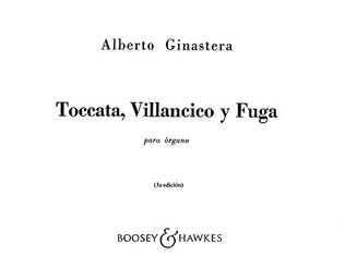 Book cover for Toccata, Villancico y Fuga