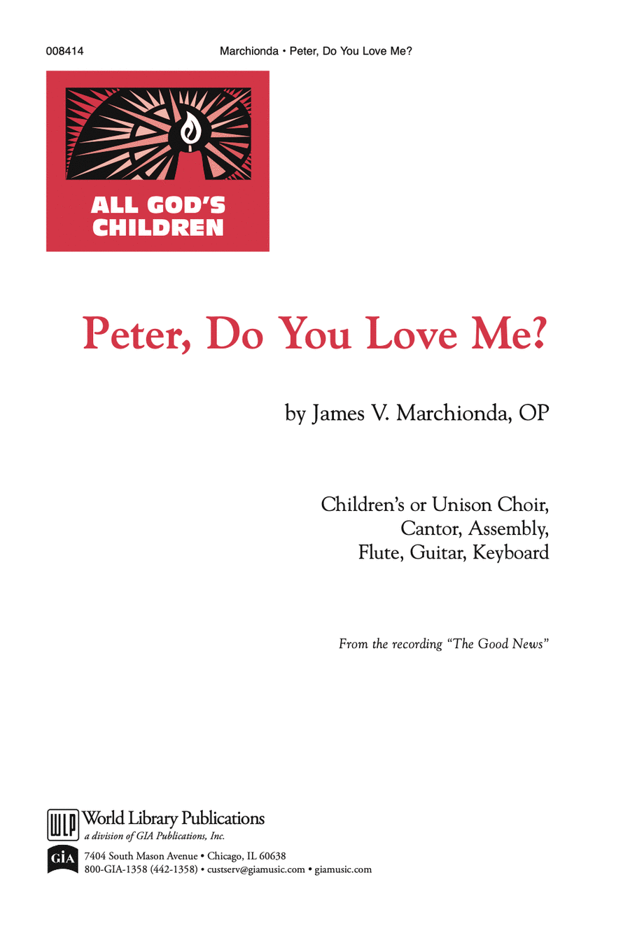 Peter Do You Love Me?