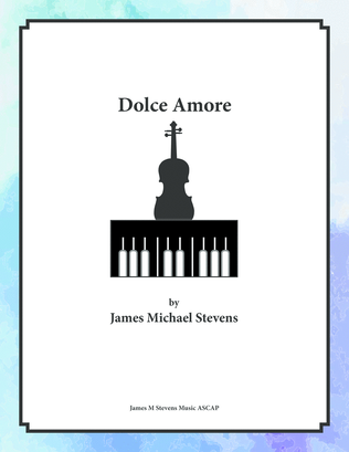 Book cover for Dolce Amore - Violin and Piano