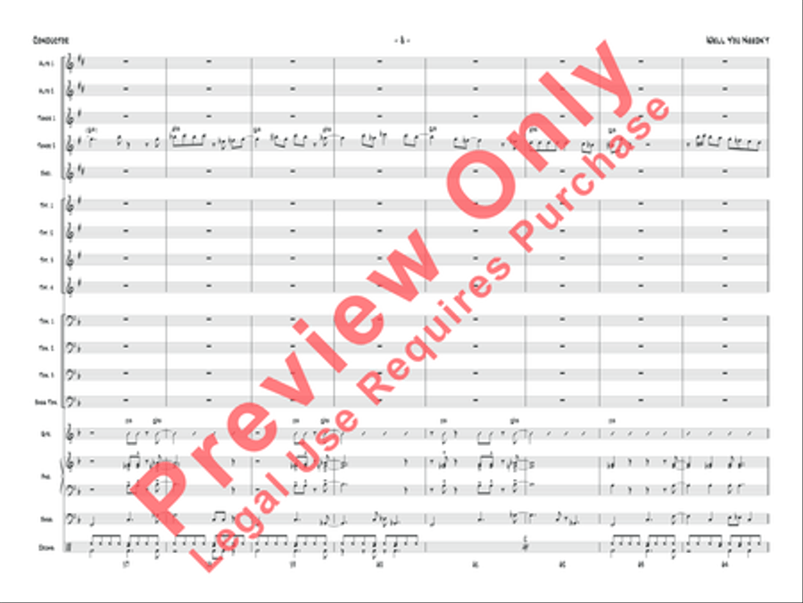 Well You Needn't Jazz Ensemble scores gallery preview page 9