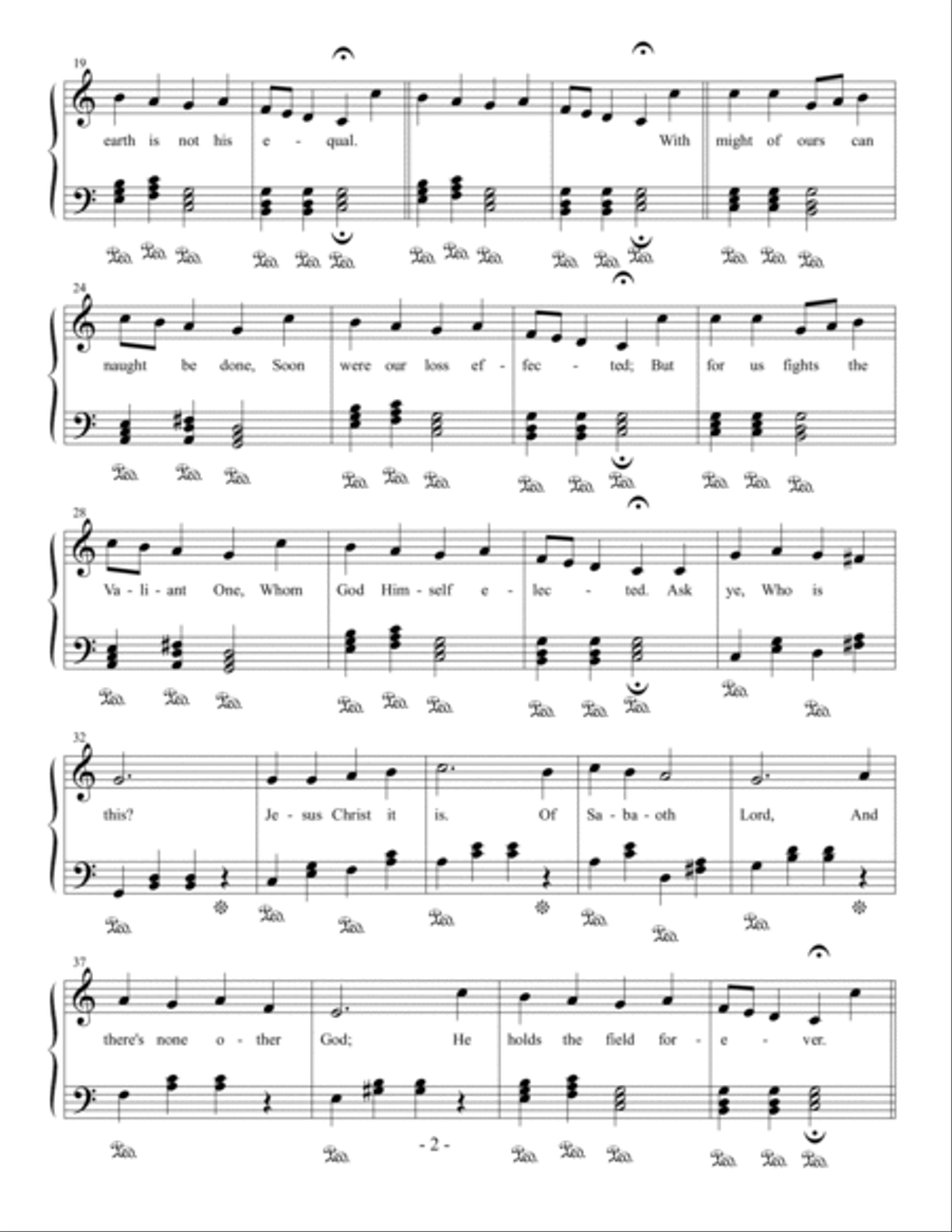 Favorite Hymns Easy Piano Collection Easy Piano scores gallery preview page 3
