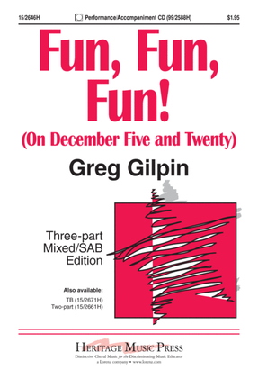 Book cover for Fun, Fun, Fun!