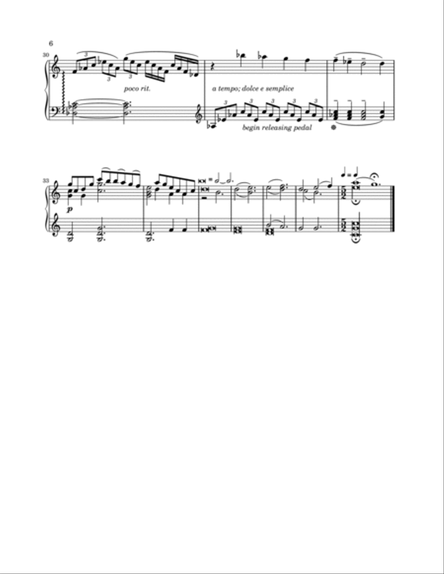 Churchyard Flowers Churchyard Flowers Baritone Horn TC scores gallery preview page 6