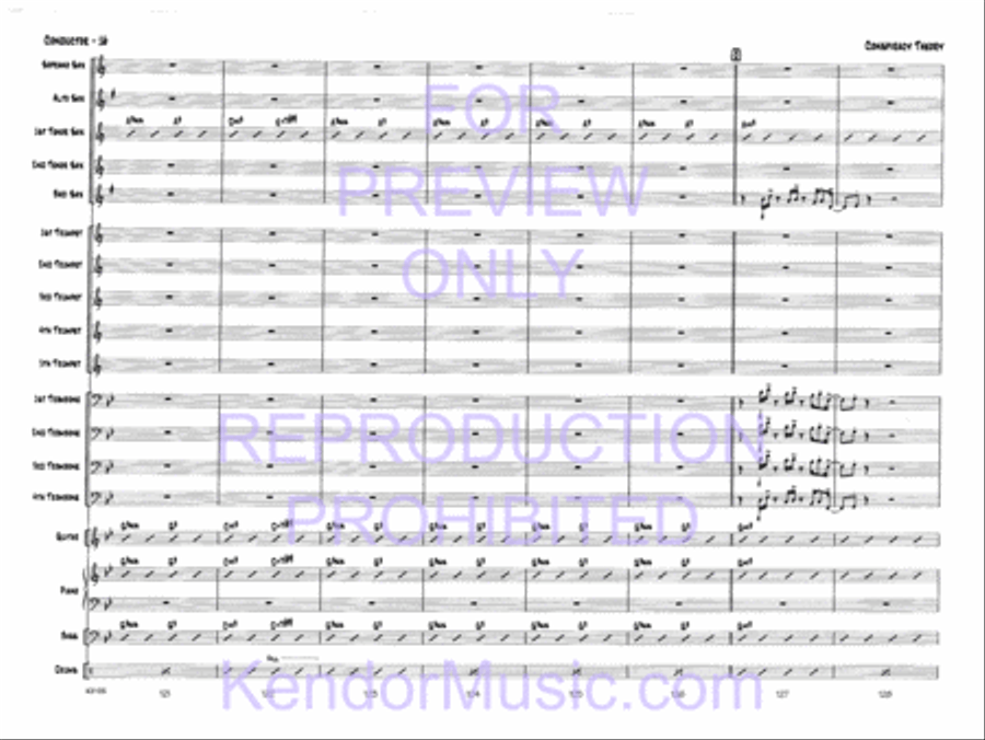 Conspiracy Theory Jazz Ensemble scores gallery preview page 18