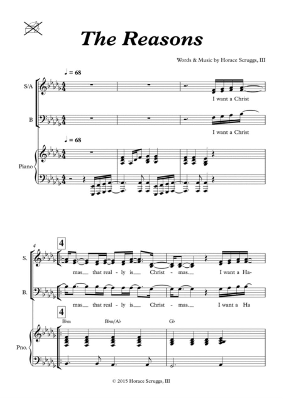 The Reasons 3-Part scores gallery preview page 2