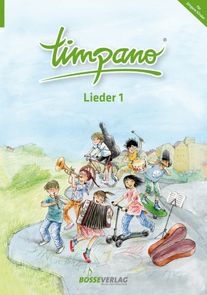 Book cover for TIMPANO - Lieder 1