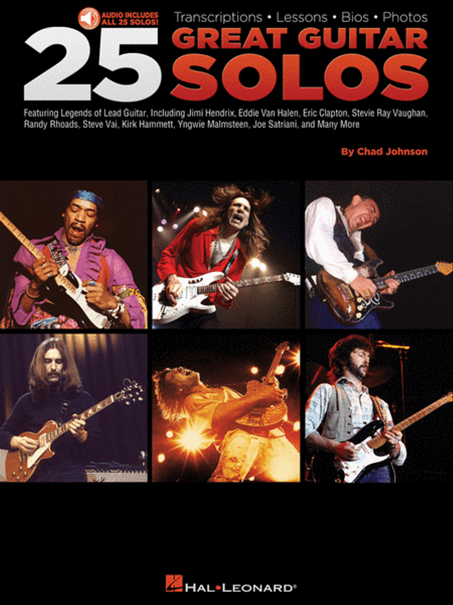 25 Great Guitar Solos Guitar Tablature scores gallery preview page 1