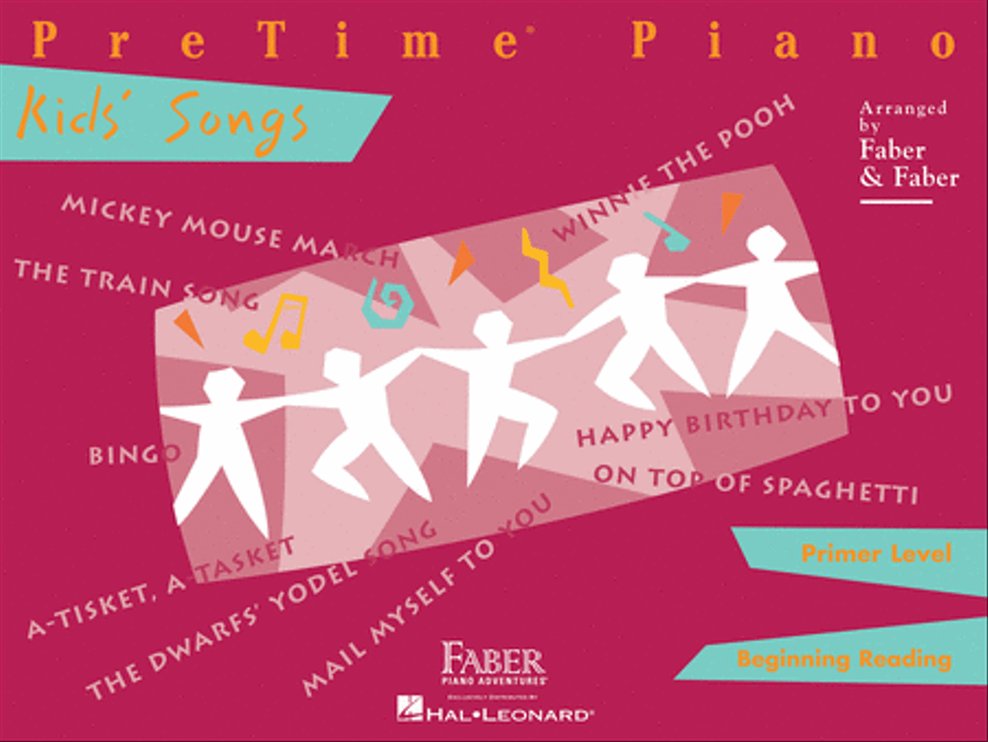 PreTime Piano Kids' Songs Piano Method scores gallery preview page 1
