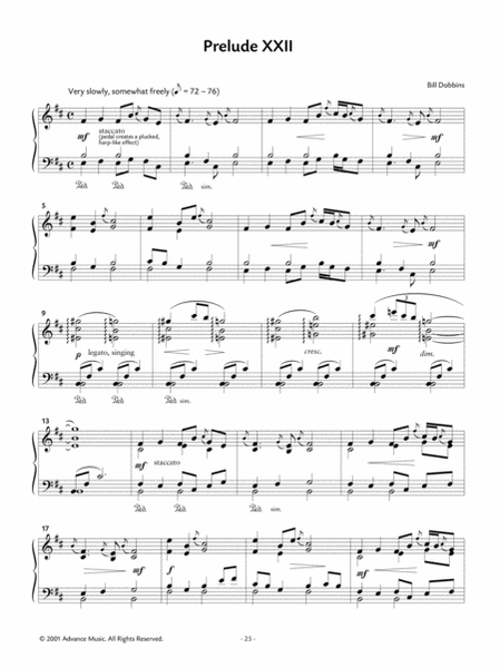Preludes for Piano, Volume 4